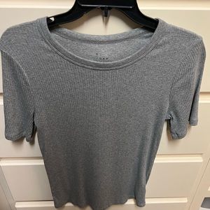 A new day ribbed shirt